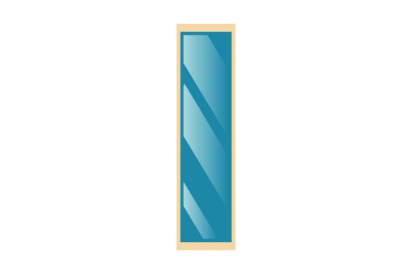Bedroom Mirror Vector Illustrations: Graphics & Illustrations