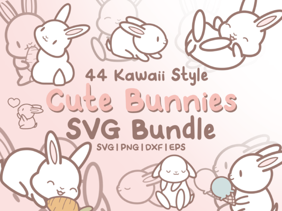 Cute Bunny SVG Illustrations: Practical Review for Embroidery Designers