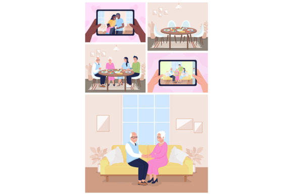 Family Pastime Vector Graphics & Illustrations Review