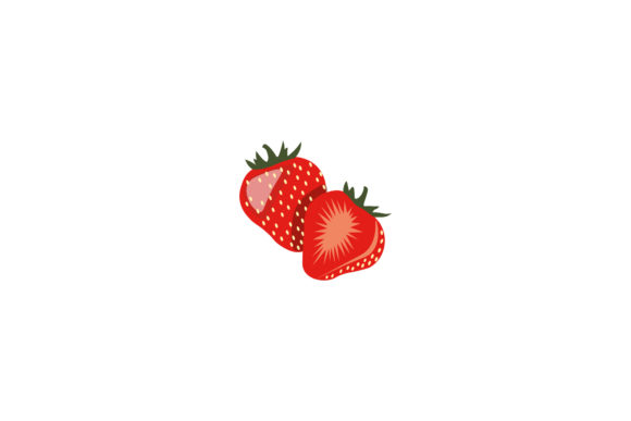 Fruit Strawberry Detail Illustrations: Graphics & Illustrations Review