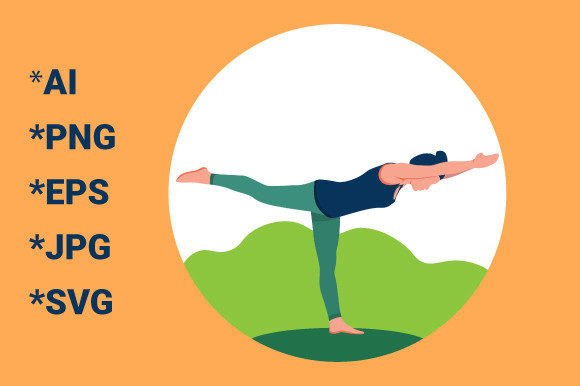 Yoga Illustrations: A Brand Designer's Review of This Graphics Bundle